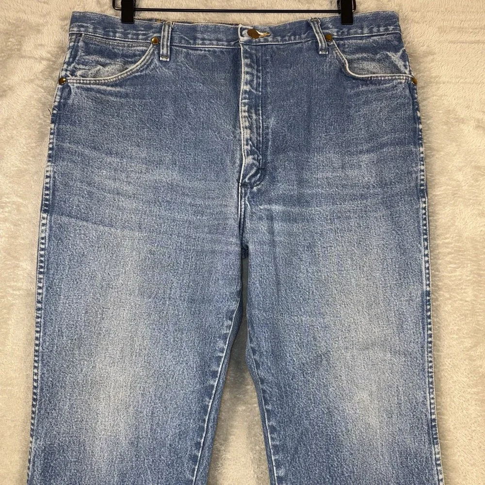 Wrangler Jeans 936PWD Cowboy Cut Slim‎ Fit Measured Fit 37x32 (Tag 38x34) Rodeo